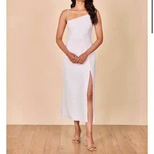 Park & Fifth size large white dress